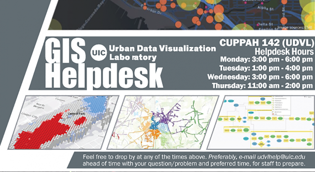 Udvl Gis Helpdesk Hours Are Now Available For Fall 2019 Urban