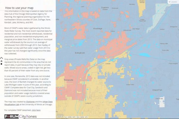 Chicago Tap Water Web-Map
