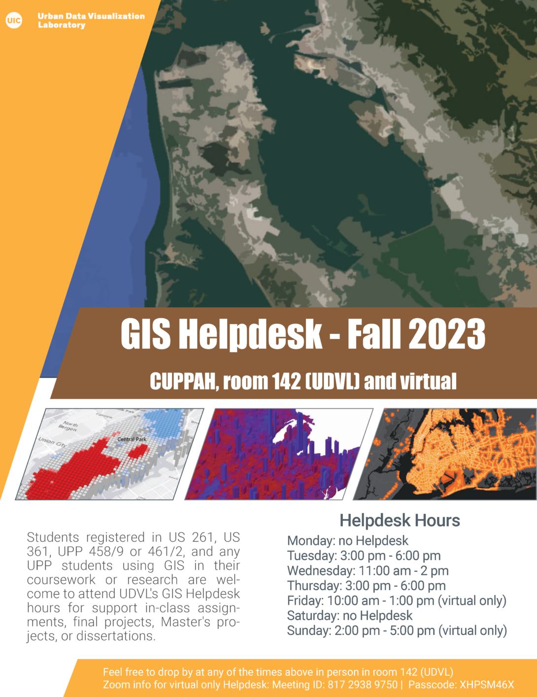 GIS Helpdesk flier