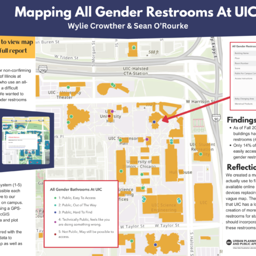 Conference Poster for the All-Gender Restroom Mapping Project