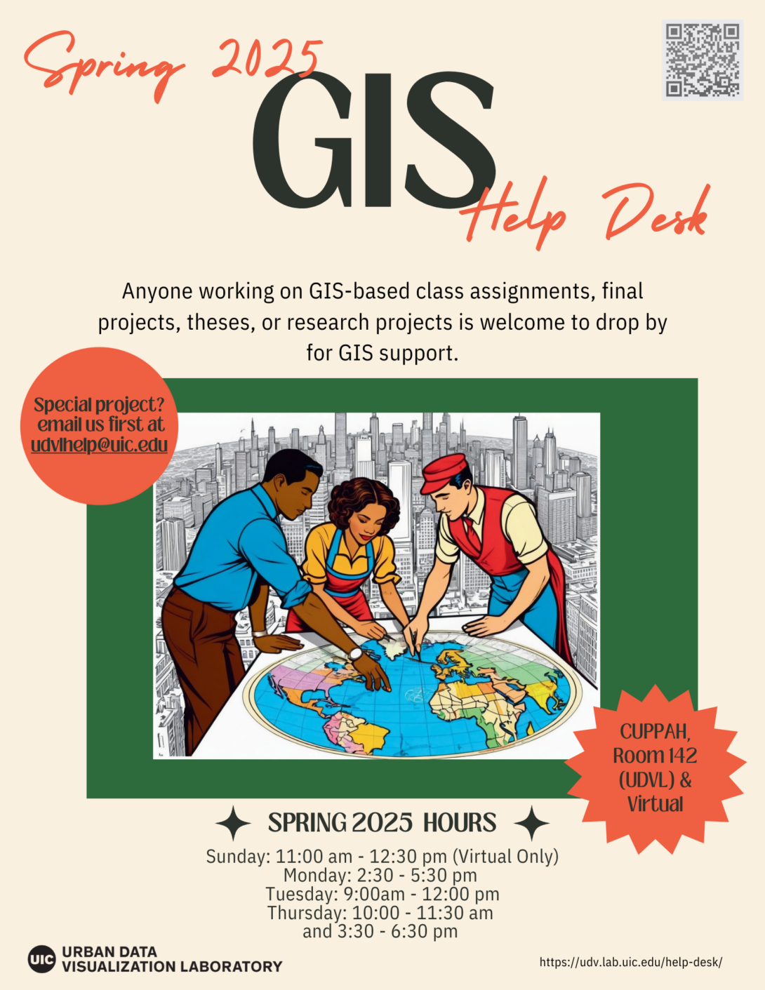 GIS Helpdesk flier